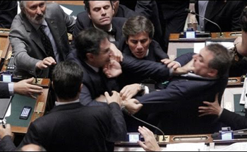 italian mp brawl